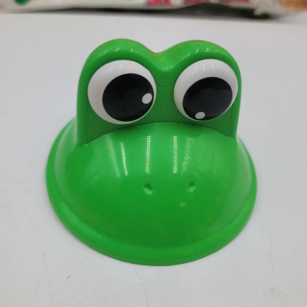 Vintage 1987 Mr Mouth Game Replacement Frog Head Part Milton Bradley Green